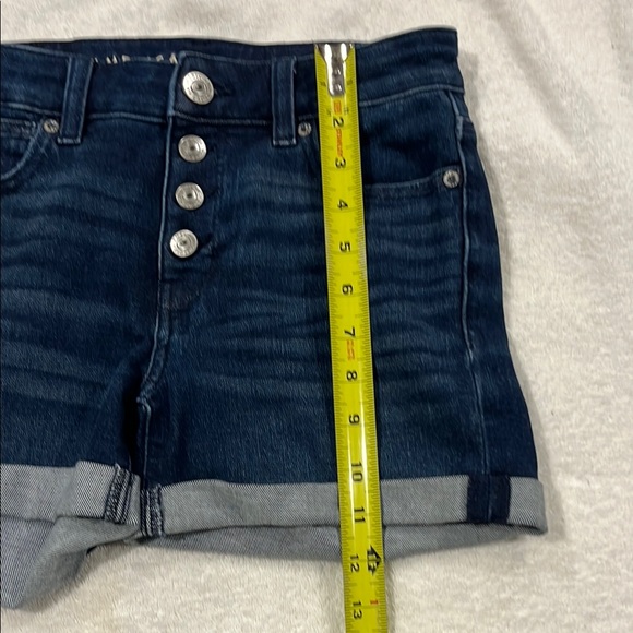 American Eagle Outfitters Women's Blue Denim Shorts - Picture 7 of 7